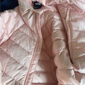 The North Face Women's Light Pink Puffer Jacket